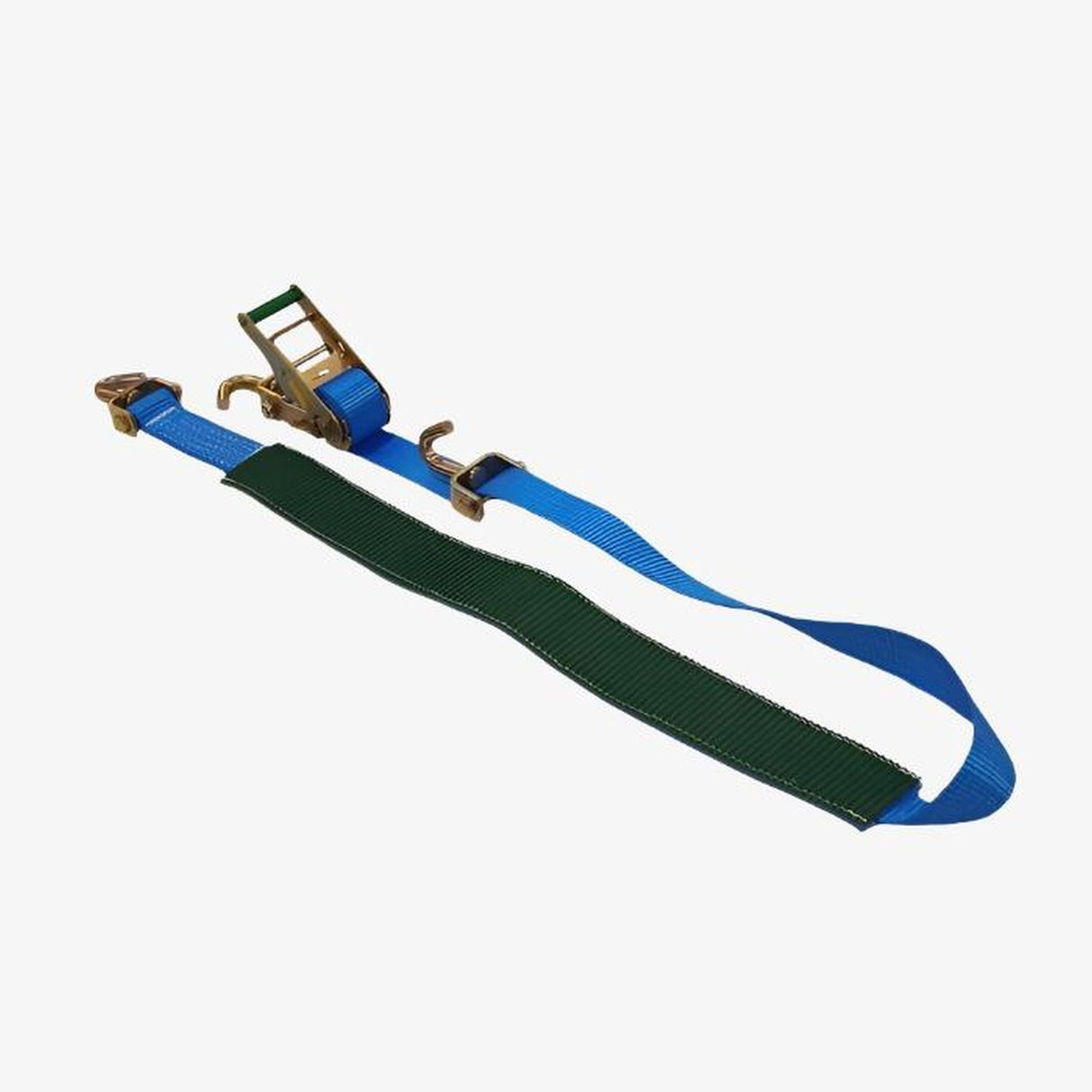 Upínací pás na auto s textilní ochranou