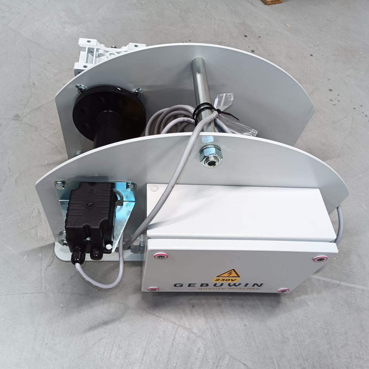 Elektrický lanový naviják e-W pro zdvih, 400V, GR - lakovaný, GEBUWIN