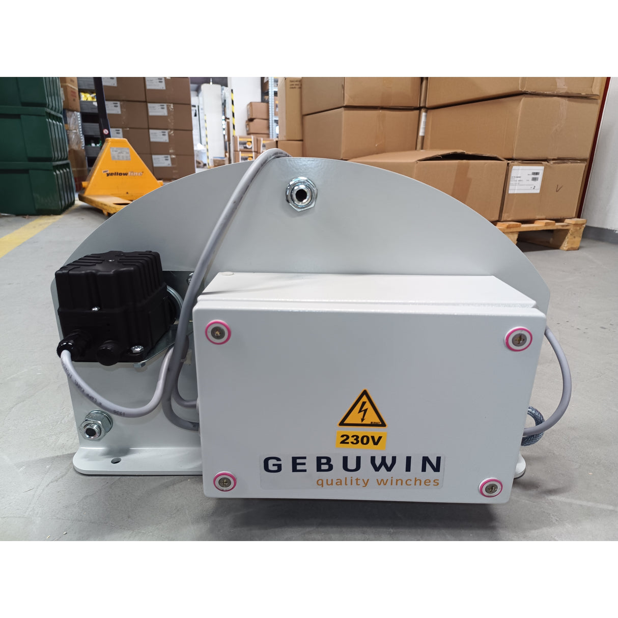 Elektrický lanový naviják e-W pro zdvih, 400V, GR - lakovaný, GEBUWIN