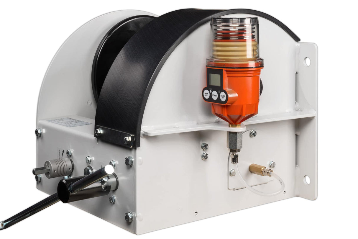 Lanový naviják DW1000 se šnekovým převodem pro použití s vrtačkou, GEBUWIN