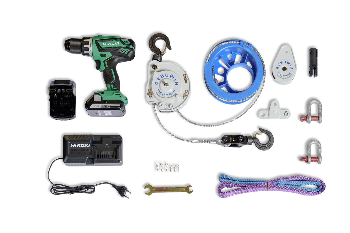 Lanový naviják Pulley Man - PM, GEBUWIN