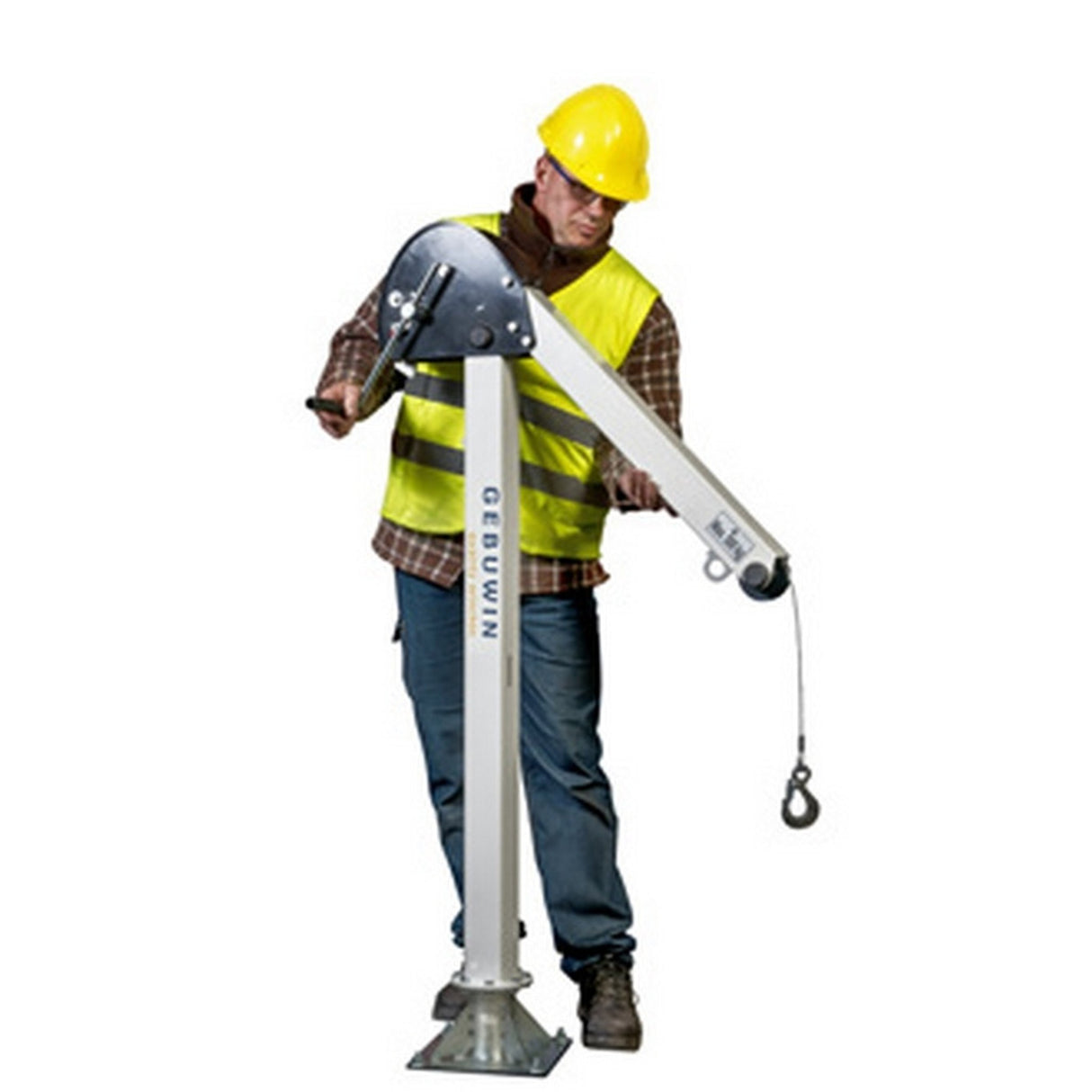 Kompaktní otočný jeřáb SD125-500kg GR - lakovaný, GEBUWIN