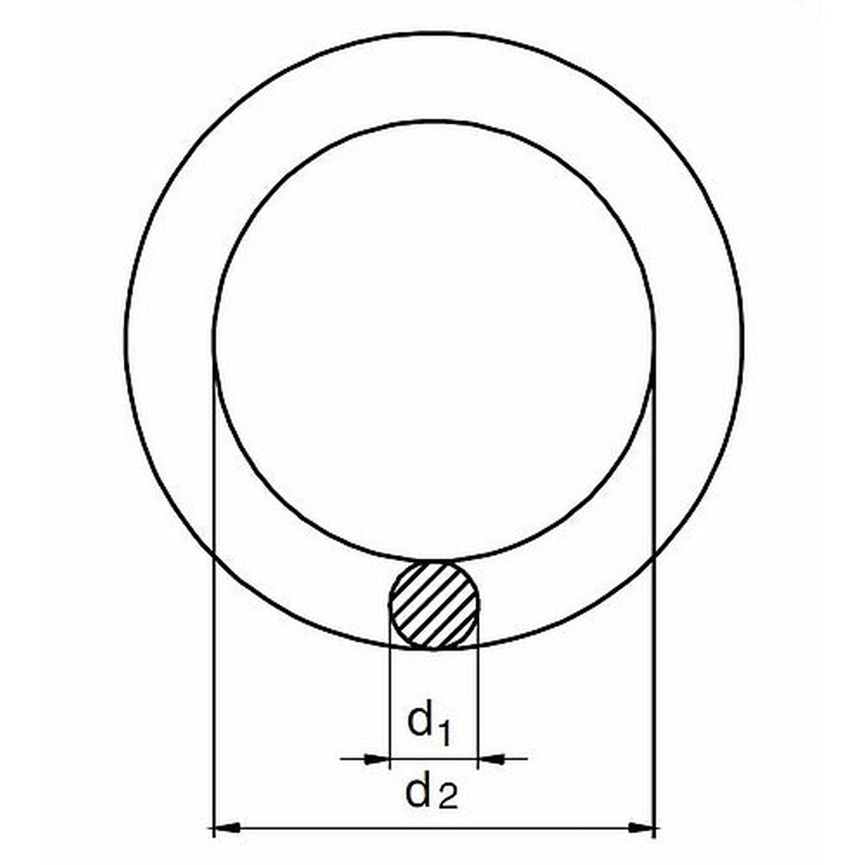 Nerezový kroužek, AISI 316 (A4)