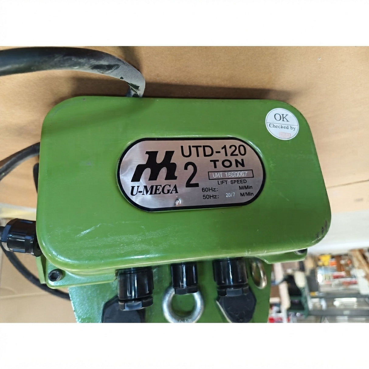 Elektrická kočka UTD-120 nosnost 2t, DELTA