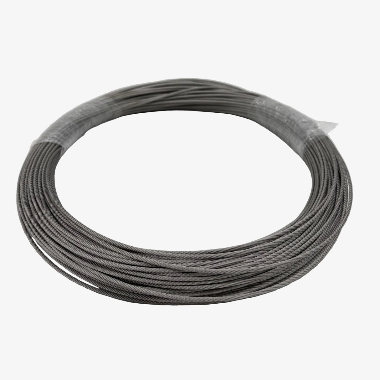 Nerezové lano pr.2mm, 7x19, 1570N/mm2, pravé, AISI 316/A4,MBL 2,27kN svazek 65m