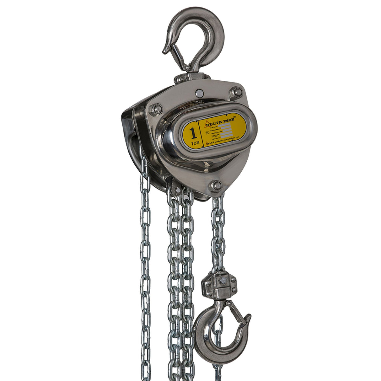 Nerezový ruční kladkostroj DELTA INOX 1000kg