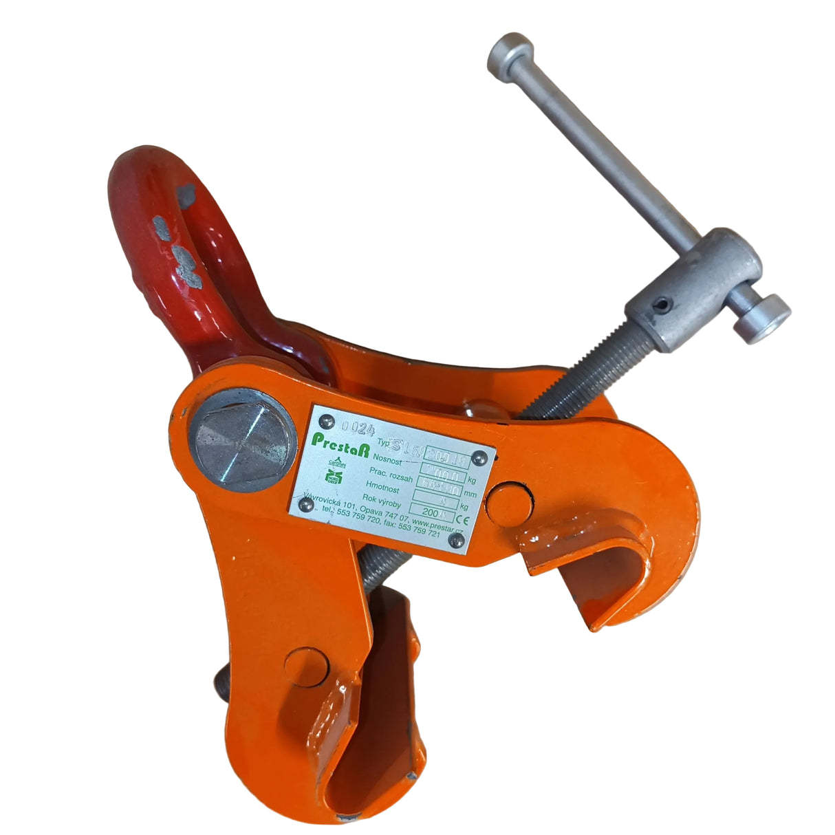 S-svěrka 2t, pro přírubu 64-190mm S15.020.019 PRESTAR