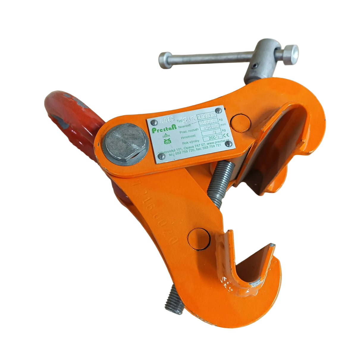 S-svěrka 2t, pro přírubu 64-190mm S15.020.019 PRESTAR