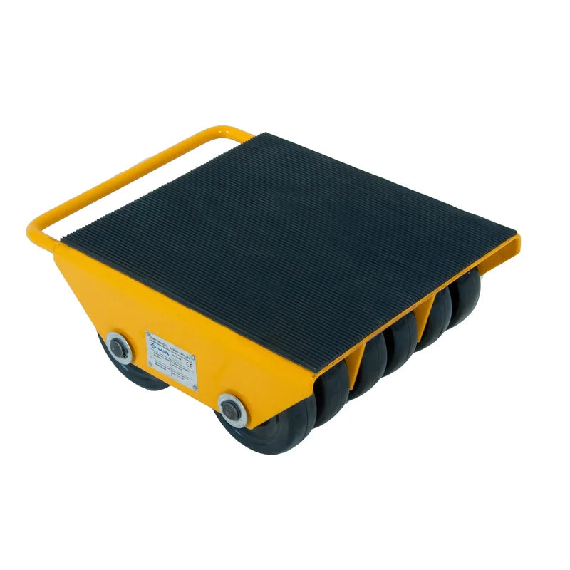 Transportní plošina, pogumovaná ocelová kolečka, nosnost, EN 1757, HAKLIFT