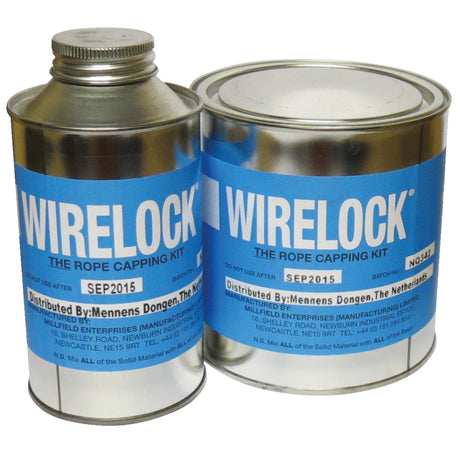 Wirelock na zalévání lanových koncovek