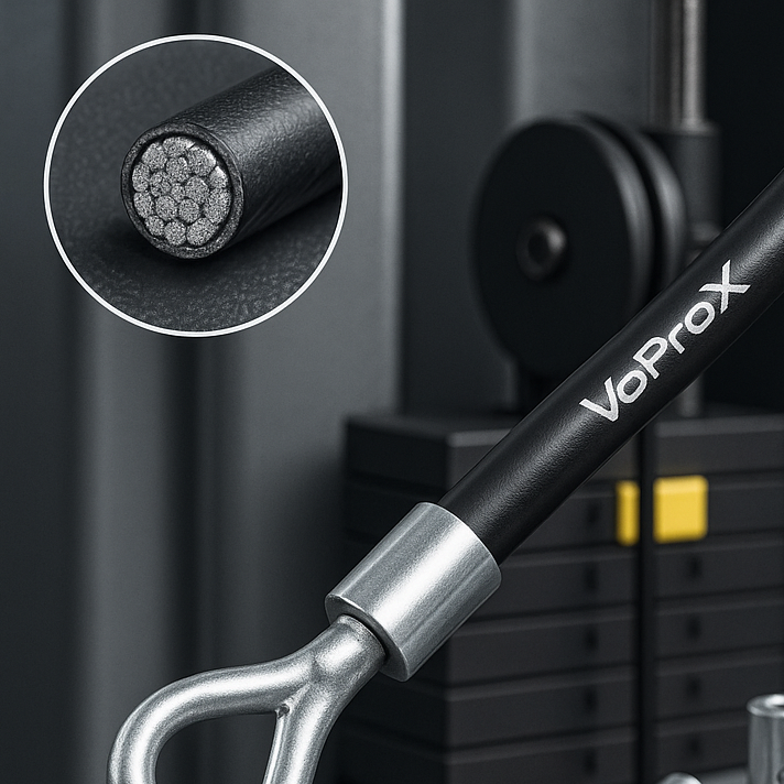 Jak se vyrábějí lanka pro fitness stroje: kompletní průvodce od materiálu po lisované koncovky