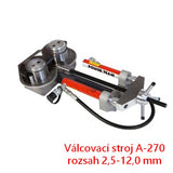 Válcovací stroj A-270 WIRETEKNIK, rozsah 2,5-12,0mm