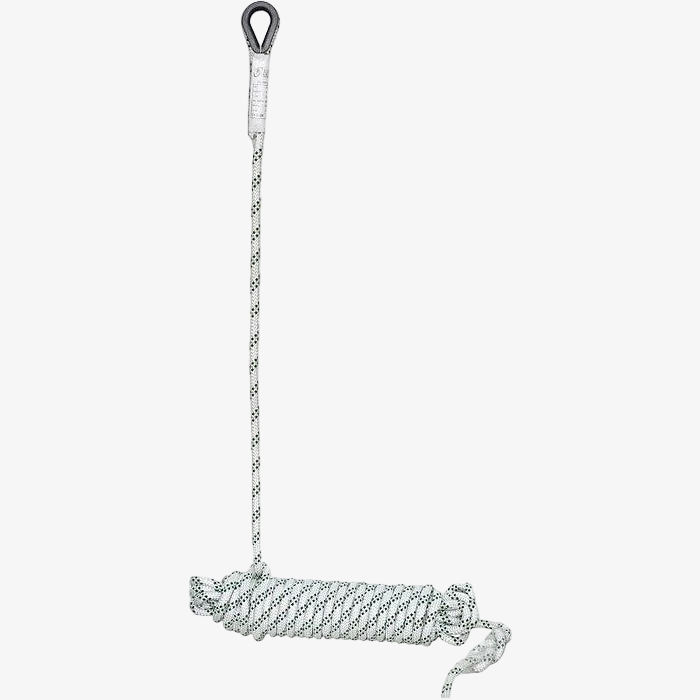 Pomocné lano LP100, PA pr.11mm, 15kN, EN 353-2 KRATOS