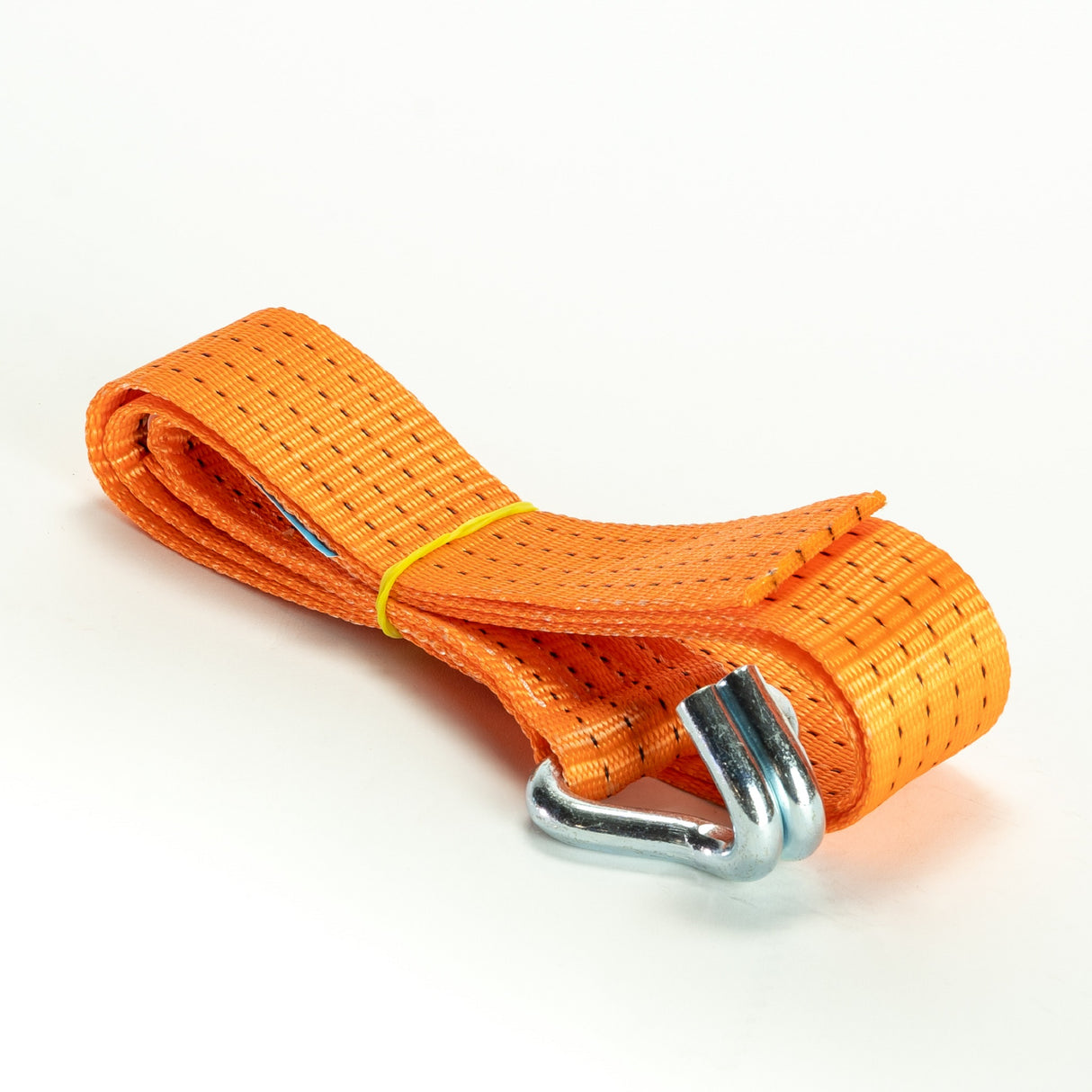 Upínací pás typ 3002 IHD hák, 1500/3000daN, volná část, š.35mm, oranžový