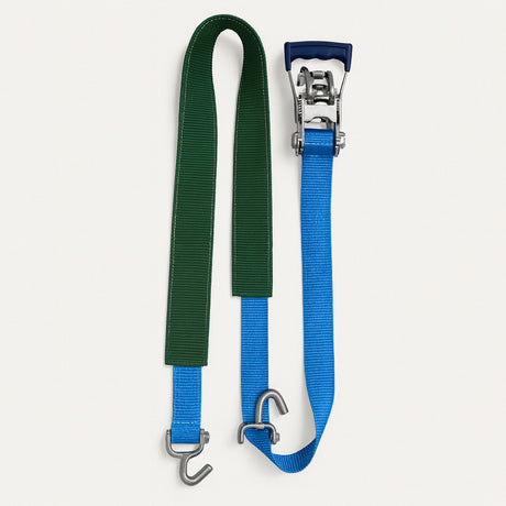 Upínací pás na auto s ochr., 50mm, IHJO, LC 2500daN, STF 350daN, 2,8m, VDI 2700 8.1