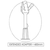Příslušenství pro otočný jeřáb SD900 nosnost 900/600kg, dosah až 2m, GEBUWIN