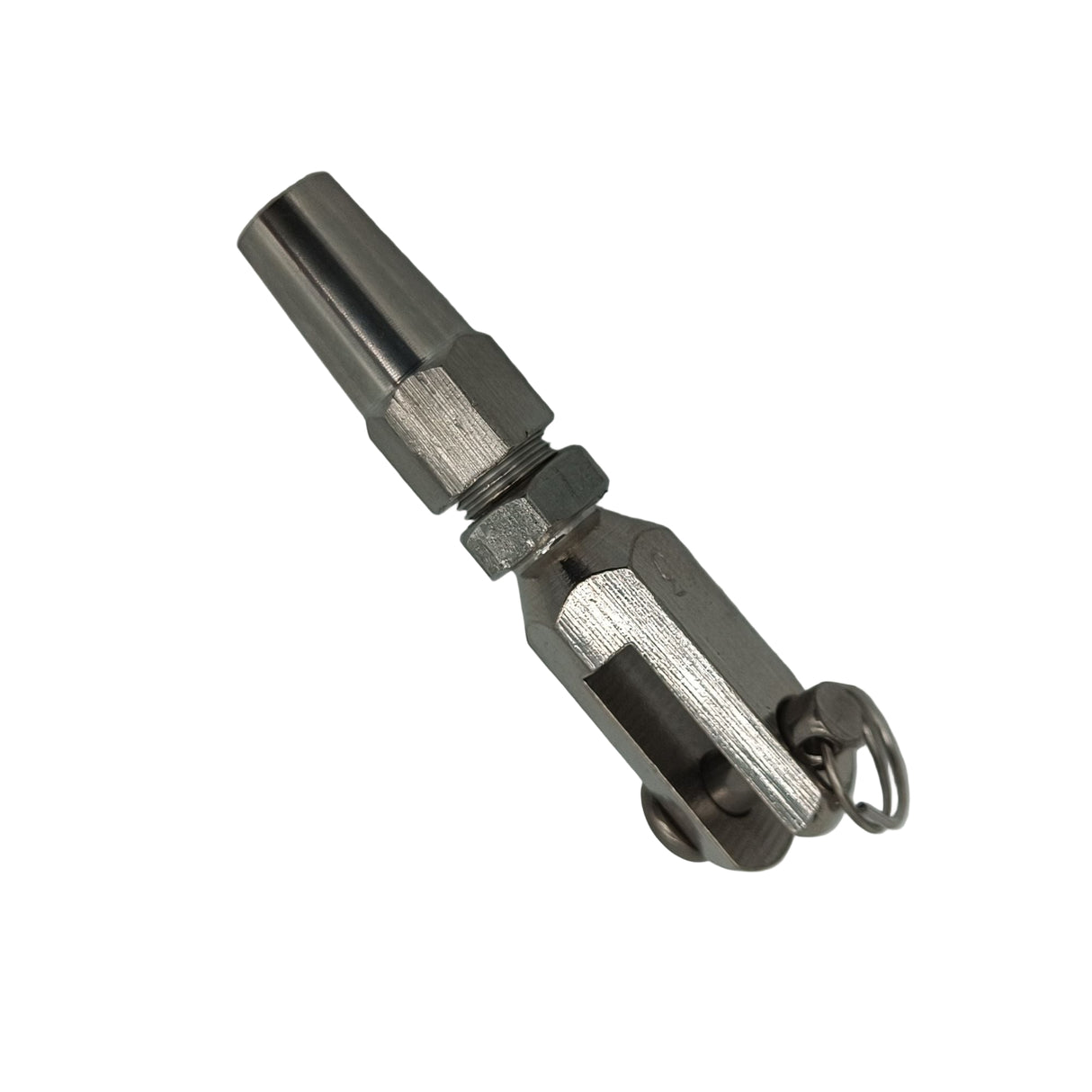 Nerezová koncovka s vidlicí, k vlastní montáži - AISI316