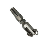 Nerezová koncovka s vidlicí, k vlastní montáži - AISI316