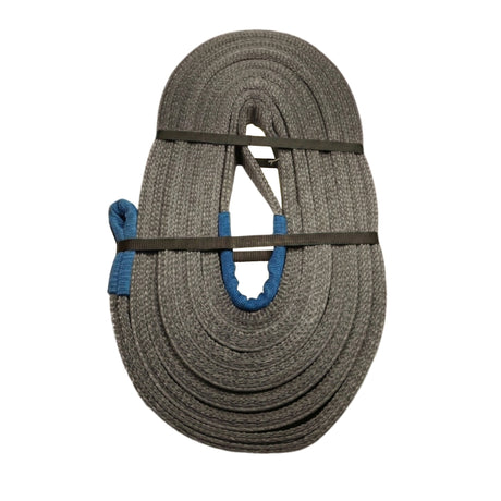 B4 4000kg, závěsný popruh plochý s oky, čtyřvrstvý, šedý, š.60mm FORANKRA