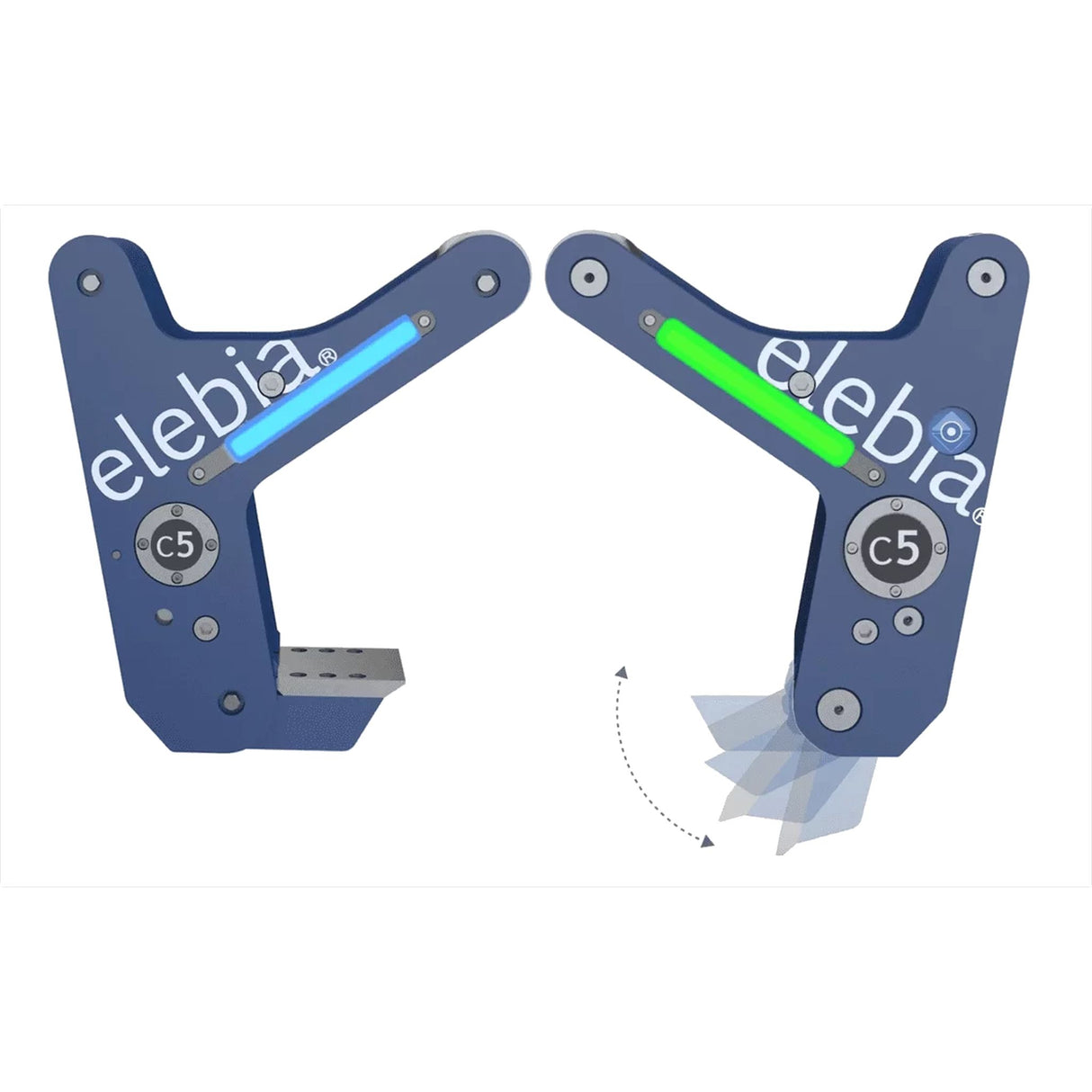 Elebia automatická zvedací svorka ELEBIA C5, nosnost 5 tun