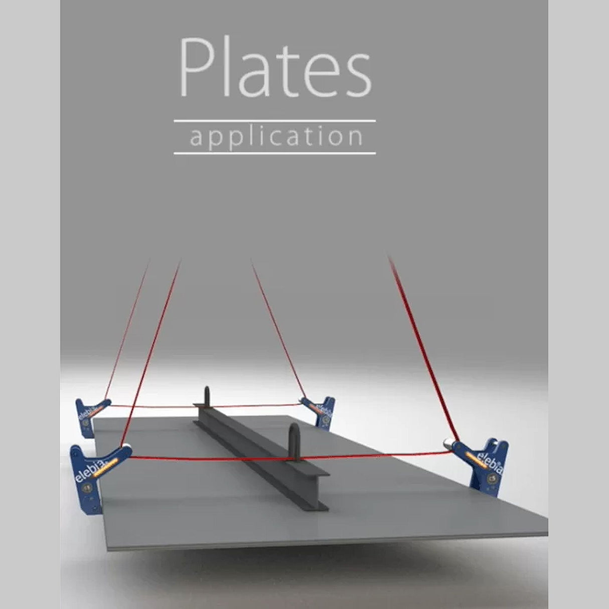 Elebia automatická zvedací svorka ELEBIA C5, nosnost 5 tun