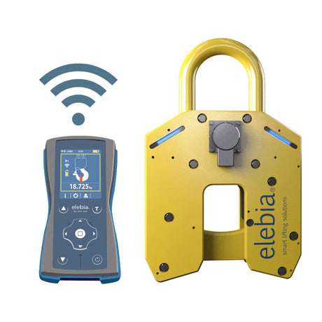 Elebia automatický jeřábový hák NEO100, nosnost 100 tun