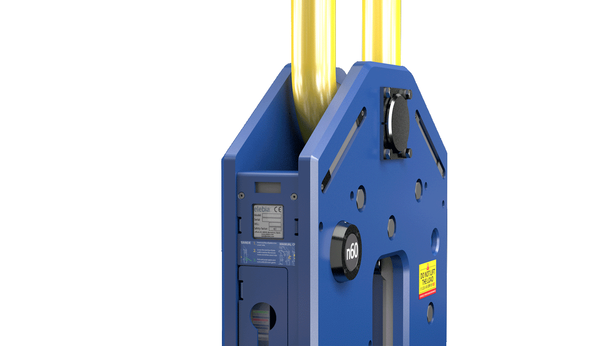 Elebia automatický jeřábový hák NEO60, nosnost 60 tun