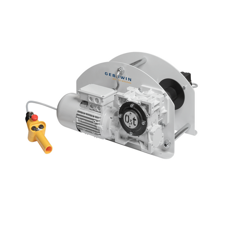 Elektrický lanový naviják e-W pro zdvih, 400V, GR - lakovaný, GEBUWIN