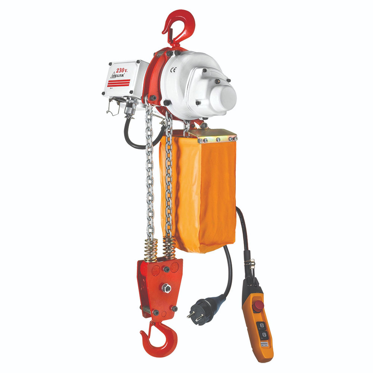 Elektrický řetězový kladkostroj DELTA US 230V, nosnost 1000kg, zdvih 3m