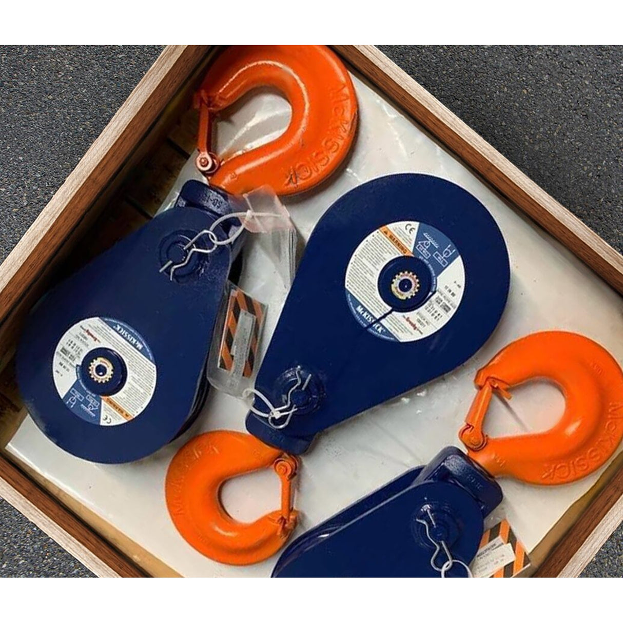 Kladka lanová s hákem 418-BB CROSBY