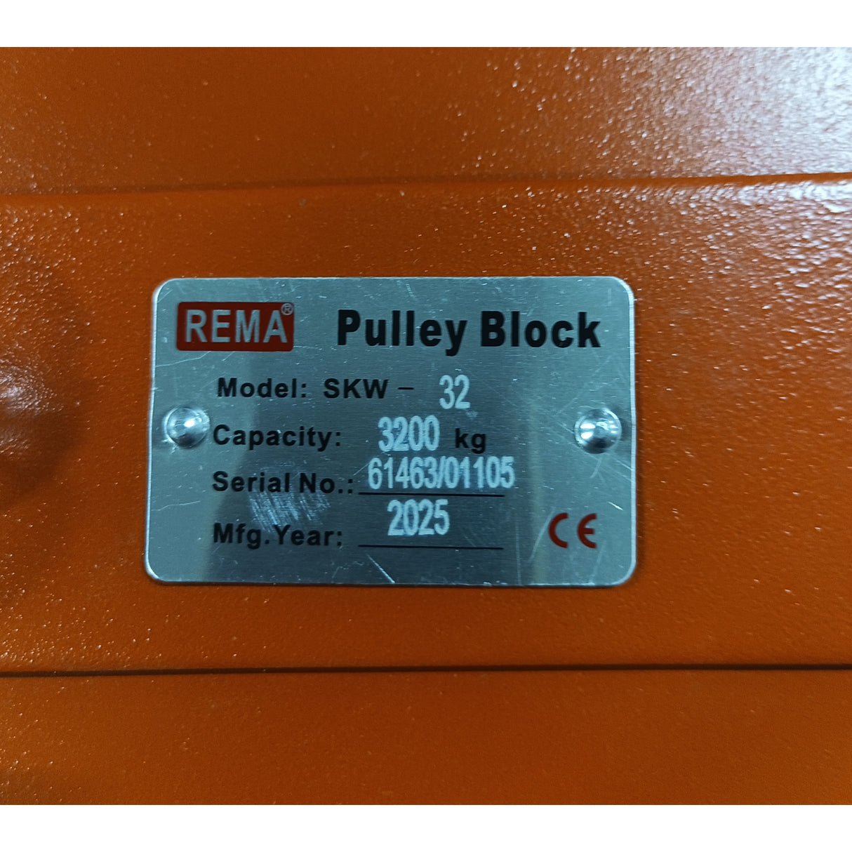 Kladka s hákem, SKW 32, nosnost 3200kg