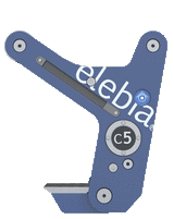 Elebia automatická zvedací svorka ELEBIA C5, nosnost 5 tun