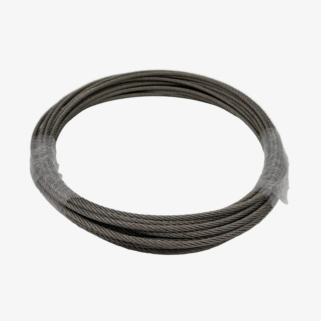 Nerezové lano průměr 4mm, 7x7, 1570N_mm2, pravé sZ, AISI 316_A4,MBL 8,94kN svazek 11,3m