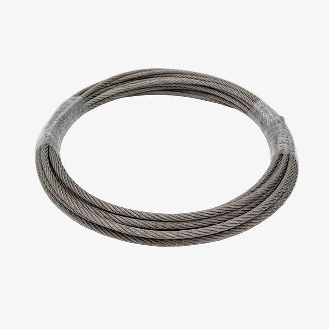 Nerezové lano pr.5mm, 7x19, 1570N/mm2, pravé, AISI 316/A4,MBL 14,20kN svazek 10m - Doprodej