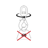 Otočný hák vysokopevnostní DELTA