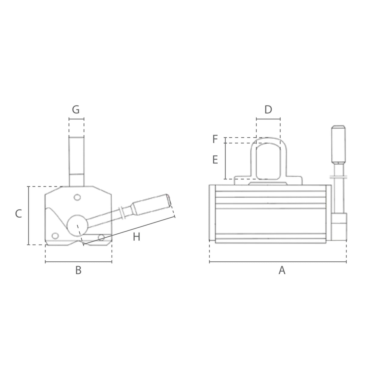 Prémiový permanentní břemenový magnet QML - DELTA