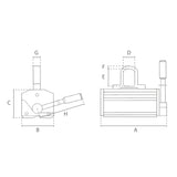 Prémiový permanentní břemenový magnet QML - DELTA