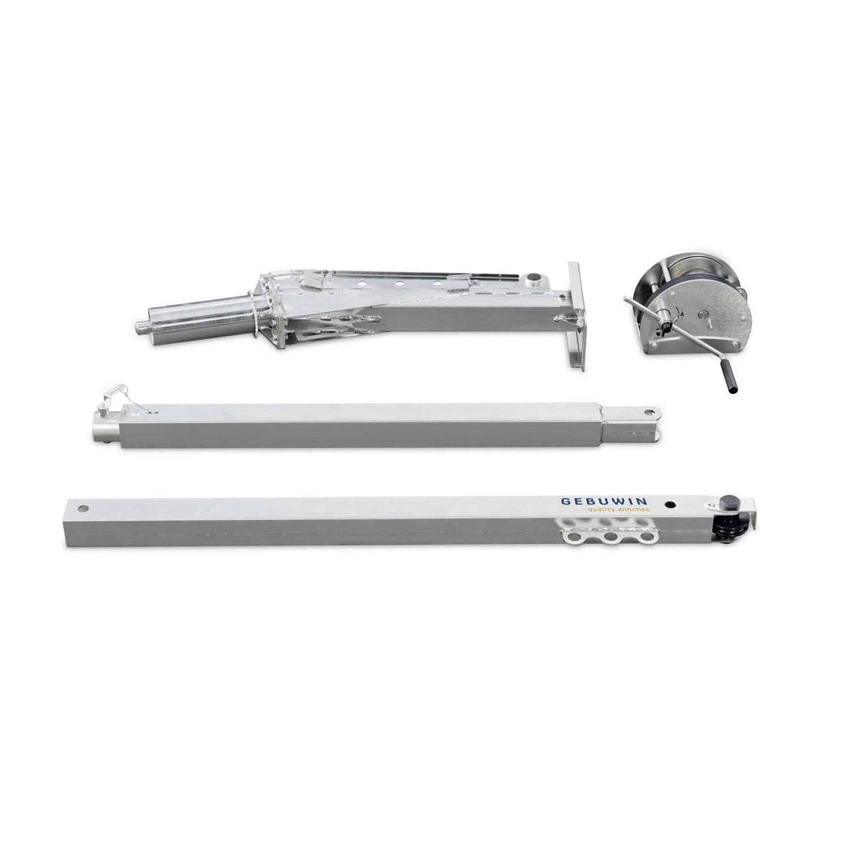 Otočný jeřáb SD900 nosnost 900/600kg, dosah až 2m, GEBUWIN