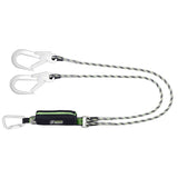 Tlumič pádu se dvěma lany - pád přes ostrou hranu KRATOS SAFETY
