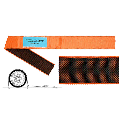 Upínací pás na auto se středovým popruhem SEWOTA