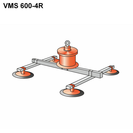 Vakuové manipulátory samonasávací řady VMS 600-4R