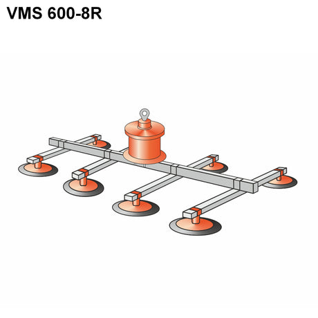 Vakuové manipulátory samonasávací řady VMS 600-8R