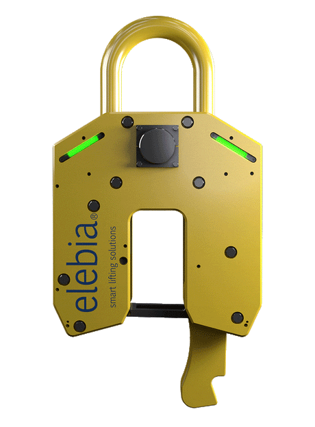 Elebia automatický jeřábový hák NEO100, nosnost 100 tun