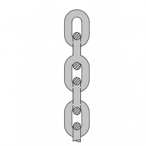 SP100 - Řetěz vysokopevnostní, EN 818-2, třída 8
