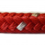 PPV 14mm lano pletené, s jádrem, 16pramenné,černé s červeno zelenými kontrolkami,max. 100m