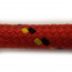PPV pr.6mm šňůra Kružberk (6kN), červená s černo-žlutými kontrolkami