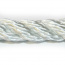 PA 10mm lano, stáčené, bílé