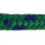 PES/PPV pr.12mm lano Morávka (13,5kN), zelené s modrými kontrolkami