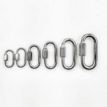 Řetězová rychlospojka s velkým otvorem, DIN 56927 - Form B, pozinkovaná