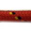 PPV pr.10mm lano Kružberk (13kN), červené s černo-žlutými kontrolkami